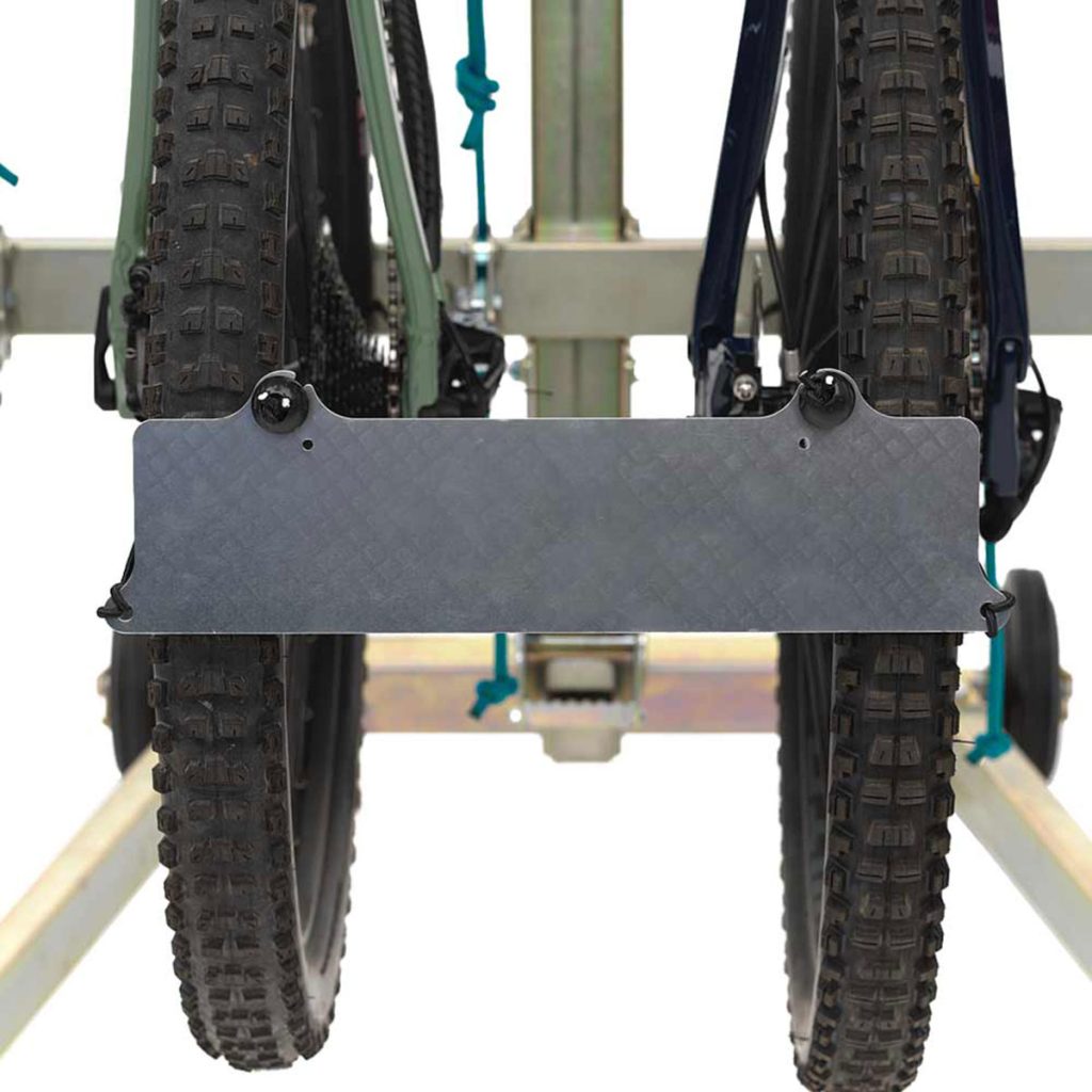 Number Plate Board Single Trail Rack