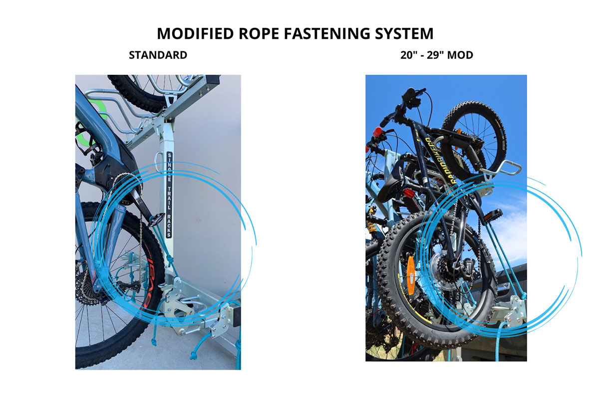 20 Inch & Road Bikes - Single Trail Rack