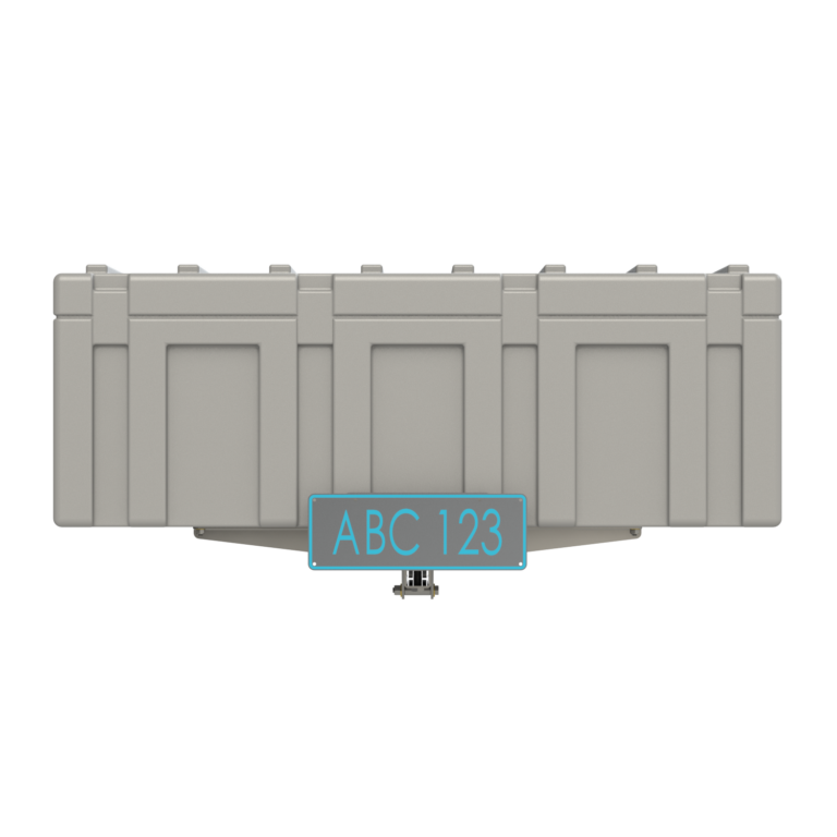 Hitch Box Fixed - Single Trail Rack