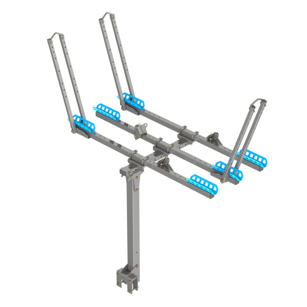 Exteneral Racking Bike 3 BIKE NOMAD NEXT GEN RACK - Single Trail Rack